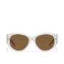 Hawkers Gafas de Sol MIRANDA #sand olive para Adultos Unisex - Montura Acetato, Lentes Categoría 3 UV400, Incluye Estuche