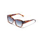 Hawkers Gafas de Sol para Mujer Modelo BHANU Tortoise - Montura Havana Acetato, Lentes Azul Crepuscular, Cat-Eye, UV400, Categoría 3, con Funda y Caja