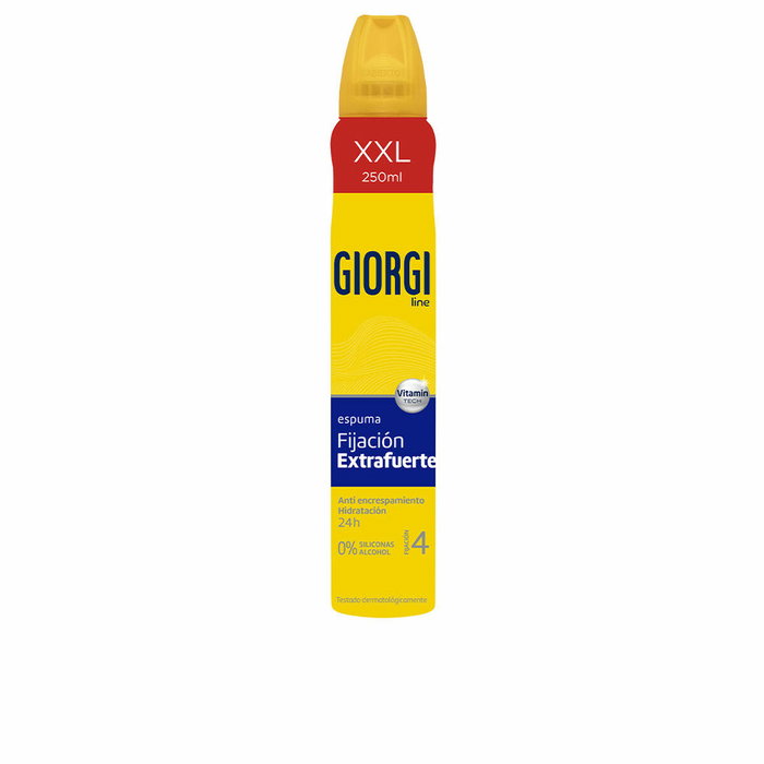 Giorgi Line Espuma Fijadora Nº4 Fijación Extrafuerte 250 ml