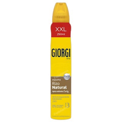 Giorgi Line RIZO NATURAL espuma fijadora método curly nº3 250 ml Giorgi Line RIZO NATURAL espuma fijadora método curly nº3 250 ml