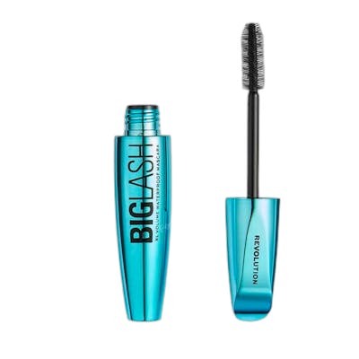 Makeup Revolution Big Lash XL Máscara de Pestañas Impermeable Negro