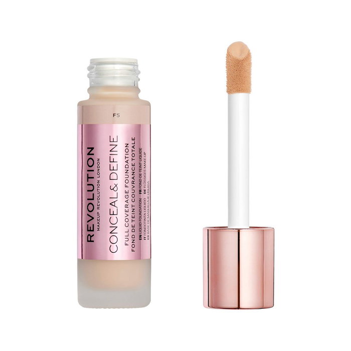Revolution Make Up Conceal & Define Full Coverage Foundation F5 Revolution Make Up Conceal & Define Full Coverage Foundation F5
