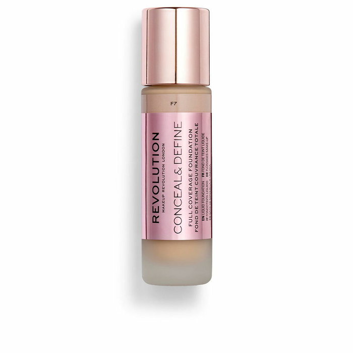Revolution Make Up CONCEAL & DEFINE Full Coverage Foundation F7 Revolution Make Up CONCEAL & DEFINE Full Coverage Foundation F7