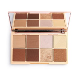 Revolution Make Up Roxi ROXXSARUS Highlight & Contour Palette de 20g - Paleta de Iluminación y Contorno para Ojos y Rostro en Colaboración con Roxxsaurus