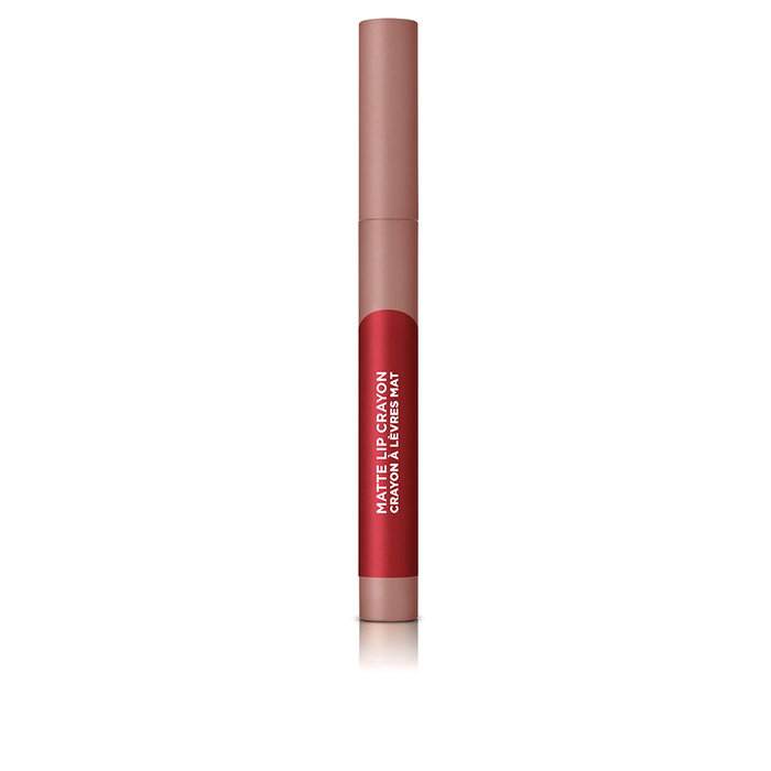 L'Oréal Paris INFALLIBLE matte lip crayon #113-brulee, Pintalabios Mate, Resistente al Agua, 2.5g L'Oréal Paris INFALLIBLE matte lip crayon #113-brulee, Pintalabios Mate, Resistente al Agua, 2.5g