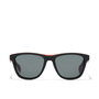Hawkers ONE SPORT - Gafas de Sol Polarizadas Unisex para Adultos, Modelo Red Black, Montura Negra Mate con Detalles Rojos, Lentes Categoría 3 UV400, TR90