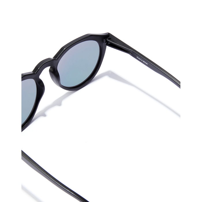 Hawkers Gafas de Sol WARWICK RAW Polarizadas - Negro Rose Gold Espejo Redondas Unisex Adultos
