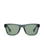 Hawkers TOX Gafas de Sol Polarizadas Cristal Verde Cocodrilo - Montura Negro Diamante TR90, Categoría 3, UV400, Unisex, Medidas Frontal 141mm