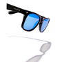 Hawkers Slater Polarized Gafas de Sol Unisex Clásicas Cuadradas Negro Azul Claro UV400 TR90