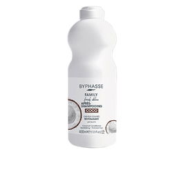 Byphasse FAMILY FRESH DELICE Acondicionador Cabello Coloreado Cabello Seco Vegano con Coco 400 ml