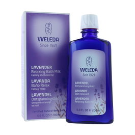 Weleda Baño Relajante Lavanda 200ml - Crema de Baño Calmante con Aceites Esenciales