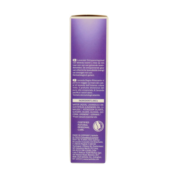 Weleda Crema de Baño Relajante de Lavanda 200 ml