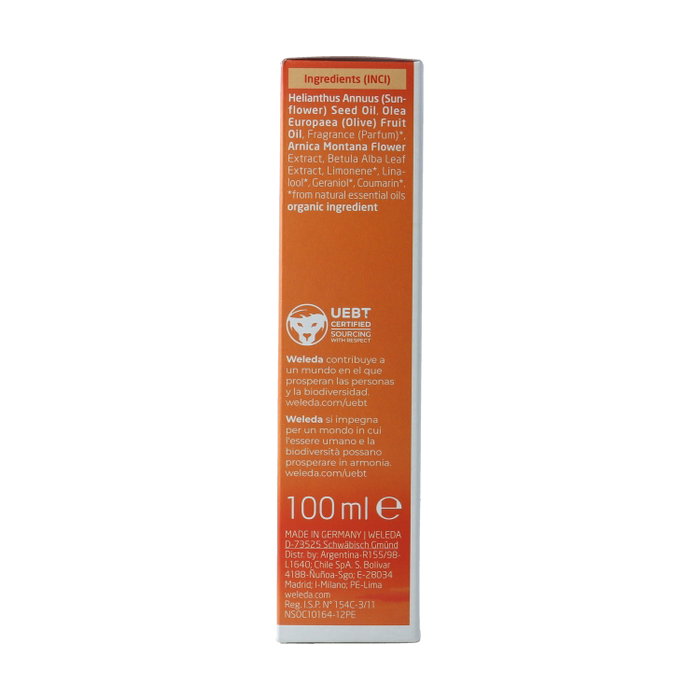 Weleda Aceite de Árnica para Masaje 100 ml Weleda Aceite de Árnica para Masaje 100 ml