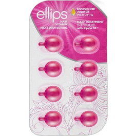 Ellips Hair Treatment Hair Vitamin - Tratamiento Reparador con Aceite de Jojoba para Cabello Dañado - 8 Monodosis