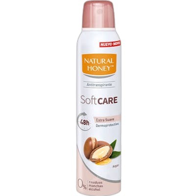 Natural Honey Soft Care Desodorante Spray Argán 200 ml Natural Honey Soft Care Desodorante Spray Argán 200 ml