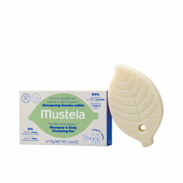 Mustela Champú Sólido BIO Cabello y Cuerpo 75 g