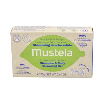 Mustela BIO Champú Sólido Cabello y Cuerpo 75 g Mustela BIO Champú Sólido Cabello y Cuerpo 75 g