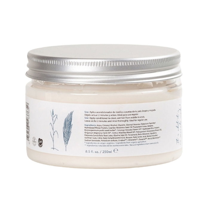 The Organic Republic Acondicionador y Mascarilla de Pelo Hidratantes y nutritivos 250 ml