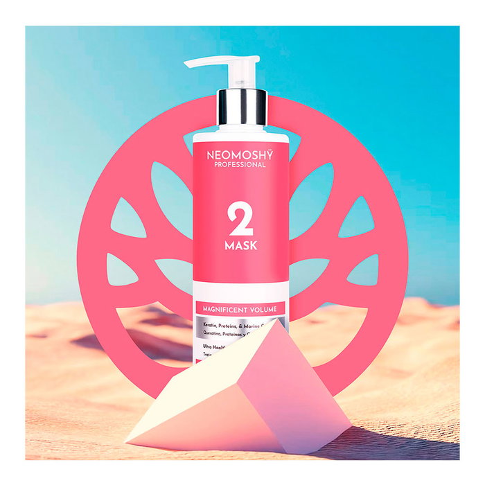 Neomoshy MAGNIFICENT VOLUME mask Mascarilla con keratina para el pelo 300 ml