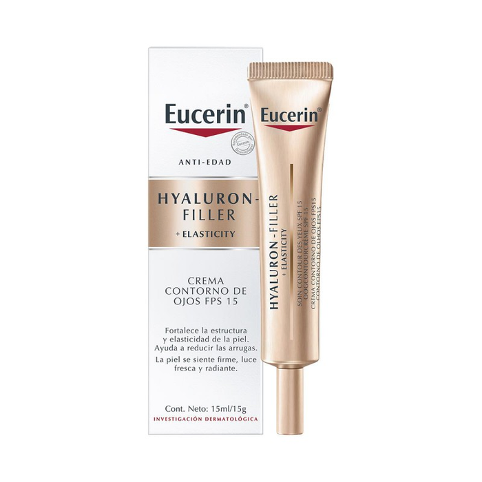 Eucerin HYALURON FILLER + elasticity Contorno de ojos 15 ml