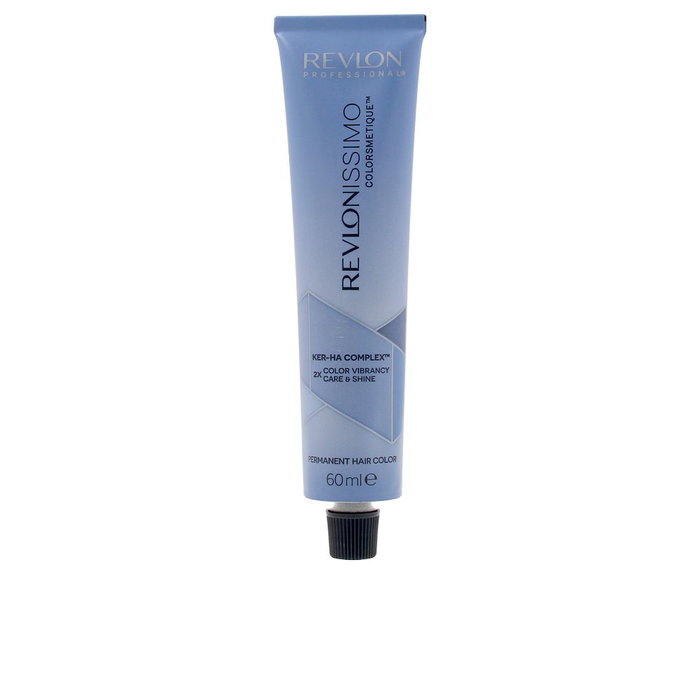 Revlon Revlonissimo Color & Care Tinte Permanente para el Cabello 60 ml - #7.2 Rubio Iridiscente - Con Ácido Hialurónico y Proteína de Soja - Alta Cobertura Canas