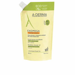 A-Derma Exomega Control Aceite Limpiador Emoliente Eco-Recambio 500 ml