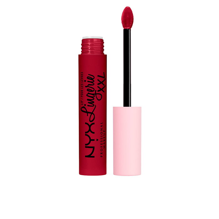 NYX PROFESSIONAL MAKE UP Lingerie XXL Pintalabios Mate Larga Duración 16 Horas #sizzlin Rojo 32,50 g NYX PROFESSIONAL MAKE UP Lingerie XXL Pintalabios Mate Larga Duración 16 Horas #sizzlin Rojo 32,50 g