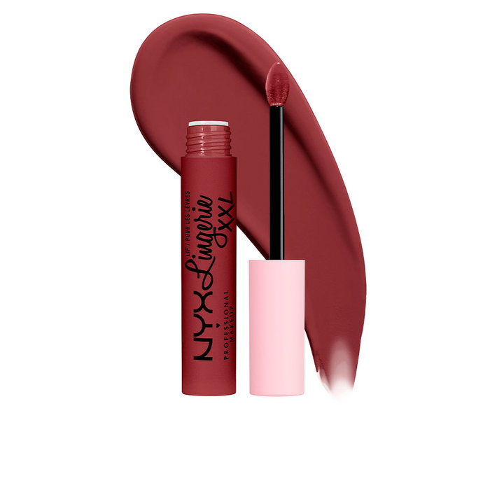 NYX PROFESSIONAL MAKE UP Lingerie XXL Pintalabios Mate Larga Duración Marrón 16 Horas 32.50g