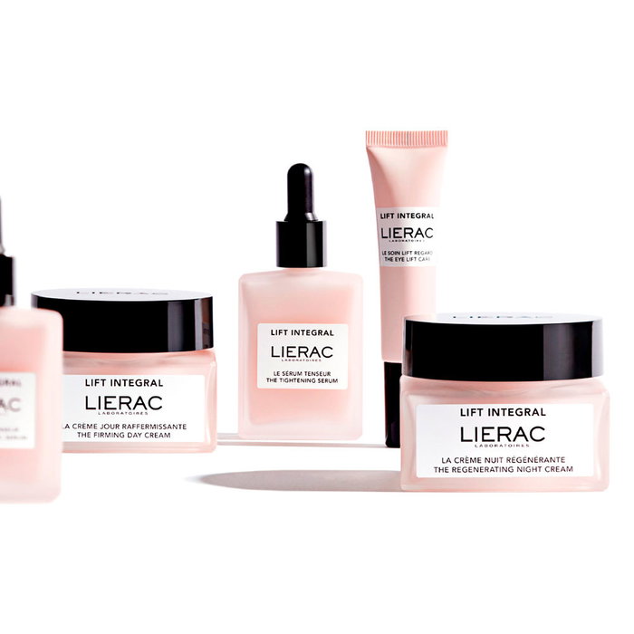 LIERAC LIFT INTEGRAL Sérum Lifting Contorno de Ojos y Párpados, Tratamiento Antiarrugas Antioleras Antibolsas con Extracto de Caoba y Tulipán, 15 ml
