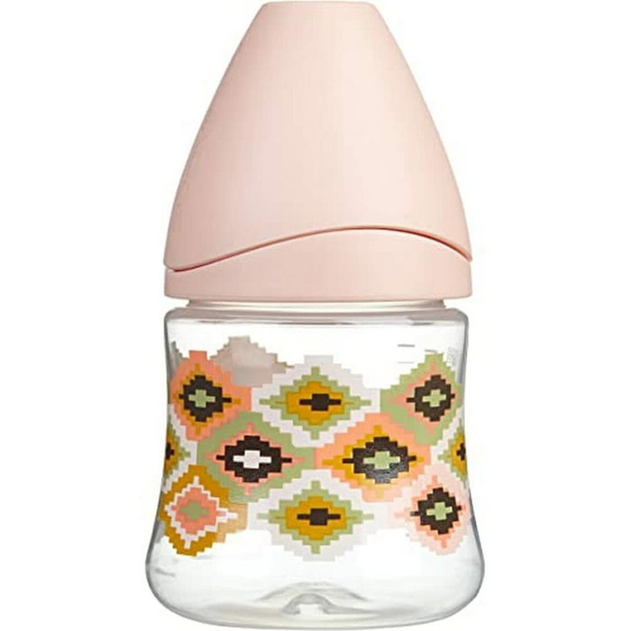 Biberón pp boca ancha con tetina anatómica de látex t-1m 150 cc Biberón pp boca ancha con tetina anatómica de látex t-1m 150 cc