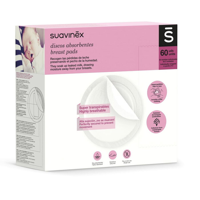 Suavinex Discos Protegesenos Nature 60 u Suavinex Discos Protegesenos Nature 60 u