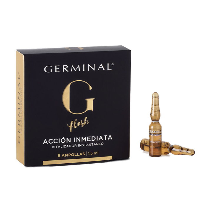 Germinal ACCIÓN INMEDIATA ampollas 5 x 1,5 ml Tratamiento Facial Reafirmante Efecto Flash Germinal ACCIÓN INMEDIATA ampollas 5 x 1,5 ml Tratamiento Facial Reafirmante Efecto Flash