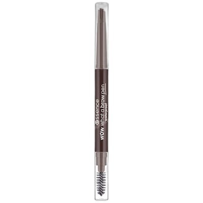 ESSENCE WOW WHAT A BROW PEN Lápiz de Cejas Waterproof #04-Black Brown, 0.2g, Crema, Sin Parabenos, Cruelty Free, Vegano ESSENCE WOW WHAT A BROW PEN Lápiz de Cejas Waterproof #04-Black Brown, 0.2g, Crema, Sin Parabenos, Cruelty Free, Vegano