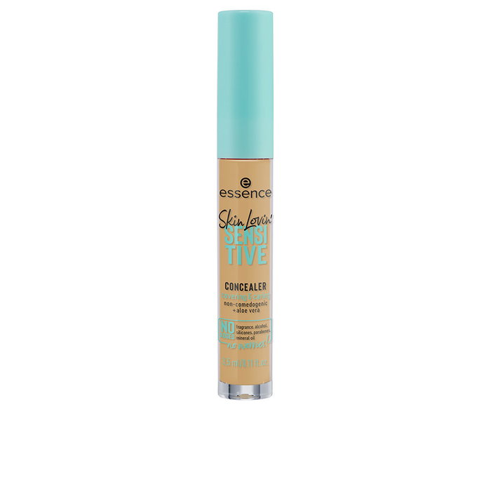 Essence Skin Lovin' Sensitive Corrector #25 Medium Olive - Corrector Multiusos, Cubre Ojeras, Aloe Vera, Piel Sensible, Cruelty Free, Sin Parabenos, 3.5 ml Essence Skin Lovin' Sensitive Corrector #25 Medium Olive - Corrector Multiusos, Cubre Ojeras, Aloe Vera, Piel Sensible, Cruelty Free, Sin Parabenos, 3.5 ml