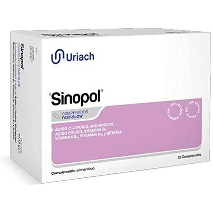 Complemento Alimenticio Sinopol Sinopol Ácido Fólico Comprimidos 30 unidades Complemento Alimenticio Sinopol Sinopol Ácido Fólico Comprimidos 30 unidades