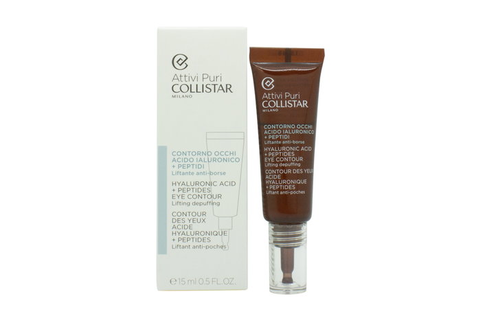 Collistar ATTIVI PURI Contorno de Ojos Ácido Hialurónico + Péptidos 15 ml