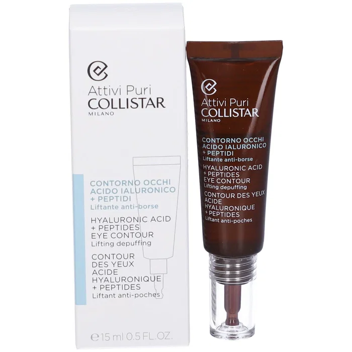 Collistar ATTIVI PURI Contorno de Ojos Ácido Hialurónico + Péptidos 15 ml Collistar ATTIVI PURI Contorno de Ojos Ácido Hialurónico + Péptidos 15 ml