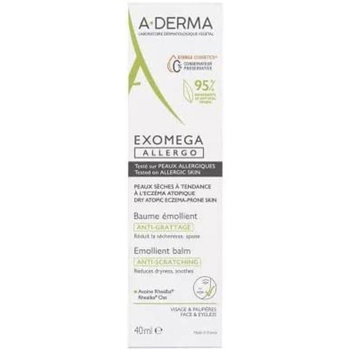 A-Derma EXOMEGA ALLERGO Bálsamo Emoliente 40 ml A-Derma EXOMEGA ALLERGO Bálsamo Emoliente 40 ml