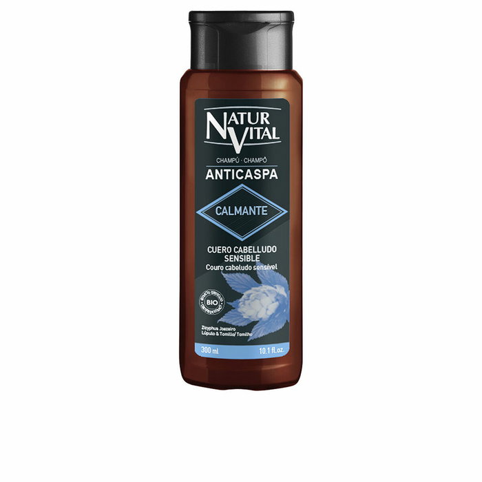 Natur Vital Champú Anticaspa Calmante Men Sensible 300 ml Natur Vital Champú Anticaspa Calmante Men Sensible 300 ml