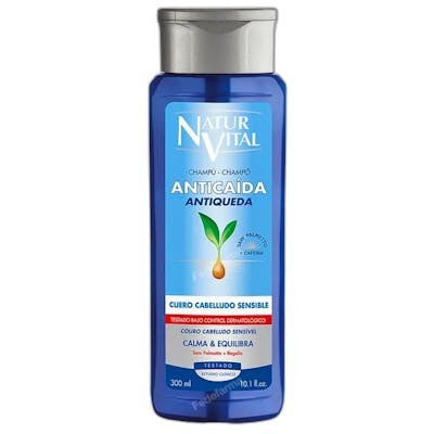 Natur Vital Champú Anticaída Cuero Cabelludo Sensible 300 ml