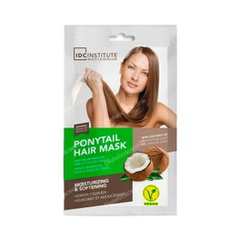 IDC INSTITUTE Mascarilla Capilar Ponytail con Aceite de Coco 18 g