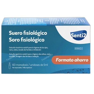 Senti2 Suero Fisiológico 60 x 5 ml