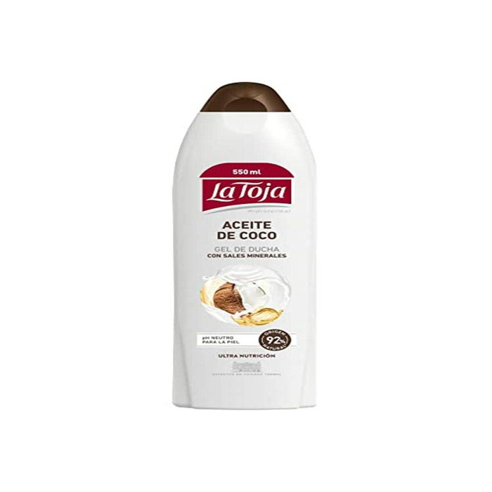 La Toja Gel Crema de Ducha Nutri Oil con Aceite de Coco 550 ml