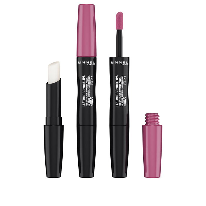 Rimmel London Provocalips Lasting Lip Colour #410 Pink Promise - Esmalte Labial Líquido Duradero a Prueba de Transferencia Rimmel London Provocalips Lasting Lip Colour #410 Pink Promise - Esmalte Labial Líquido Duradero a Prueba de Transferencia