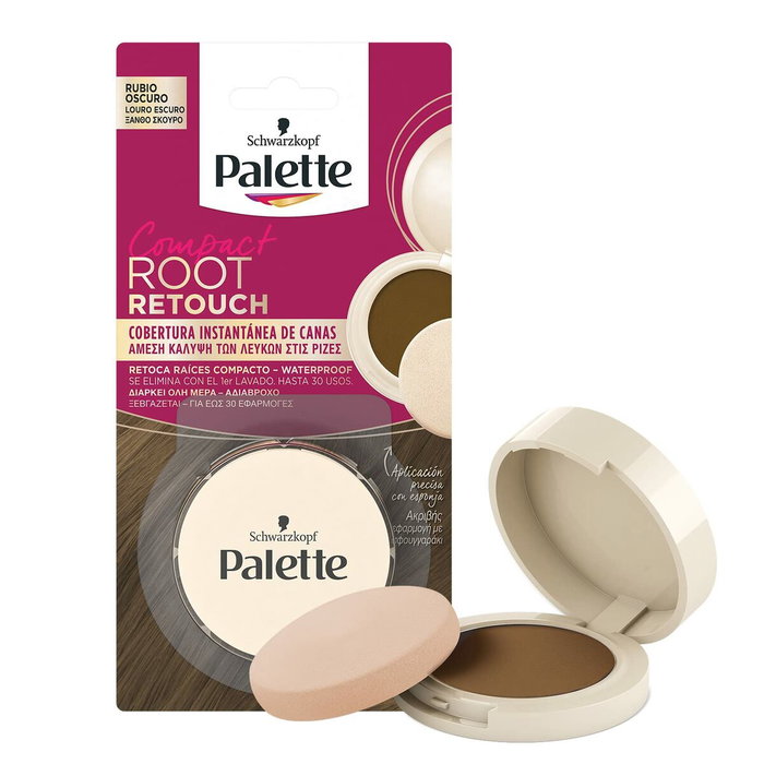 Palette ROOT RETOUCH COMPACT rubio oscuro