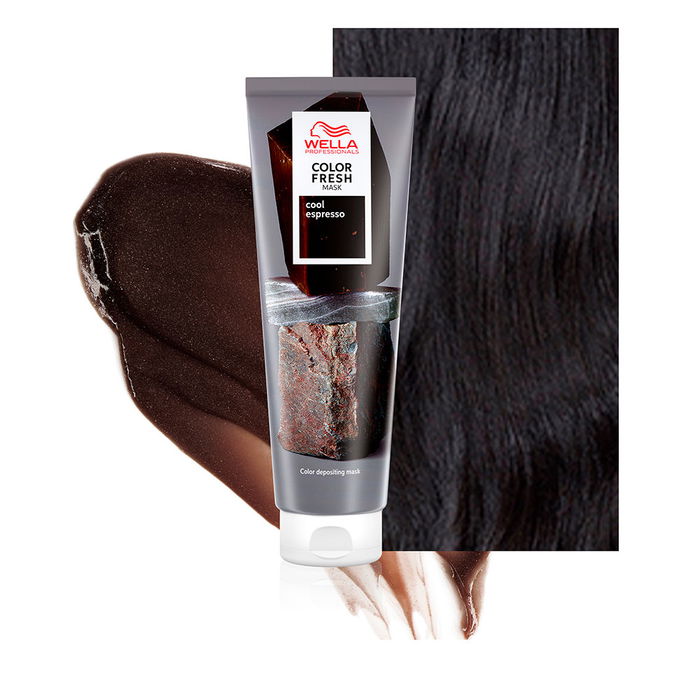 Wella Professionals COLOR FRESH MASK Mascarilla de color Natural #cool espresso 150 ml