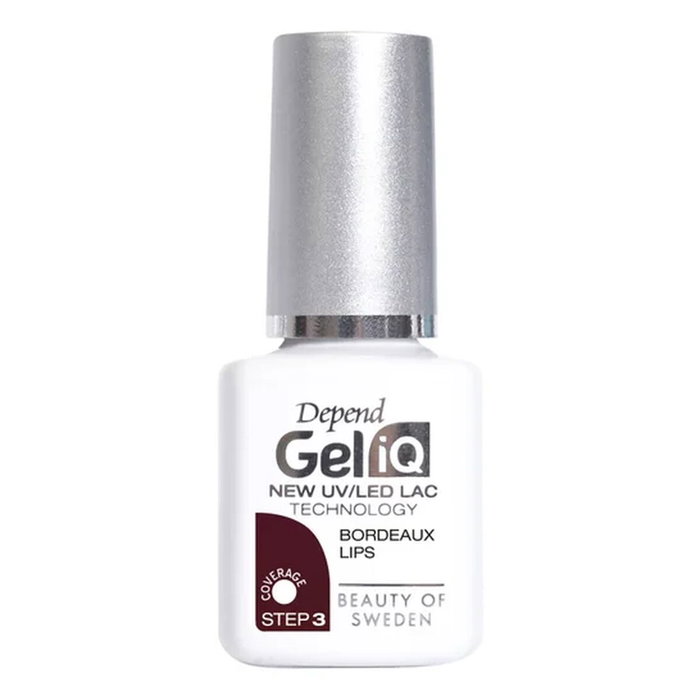 Beter Esmalte de Uñas Semipermanente Gel iQ Bordeaux Lips 5 ml Libre de HEMA y Di-HEMA Beter Esmalte de Uñas Semipermanente Gel iQ Bordeaux Lips 5 ml Libre de HEMA y Di-HEMA