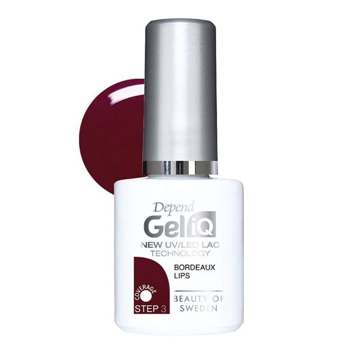 Beter Esmalte de Uñas Semipermanente Gel iQ Bordeaux Lips 5 ml Libre de HEMA y Di-HEMA Beter Esmalte de Uñas Semipermanente Gel iQ Bordeaux Lips 5 ml Libre de HEMA y Di-HEMA