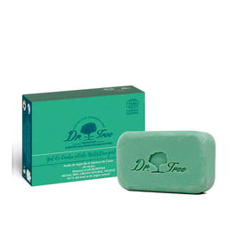Dr. Tree Gel de Ducha Sólido Nutritivo 120 gr - Hidratante, Regenerador y Calmante, Origen Natural 99.7%