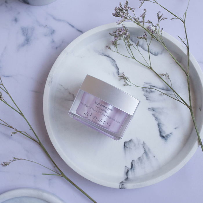 Atashi Mascarilla Lift Mask 50 ml - Mascarilla Facial Nocturna Antiedad con Células Madre y Ácido Hialurónico